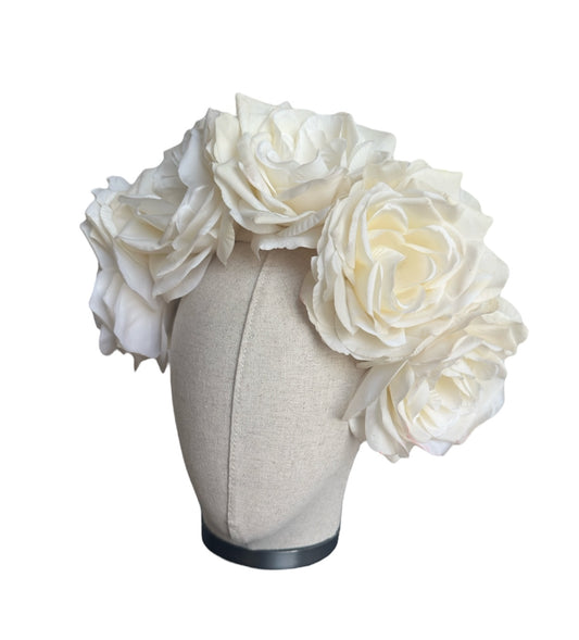 Tiara White roses ROSES VI