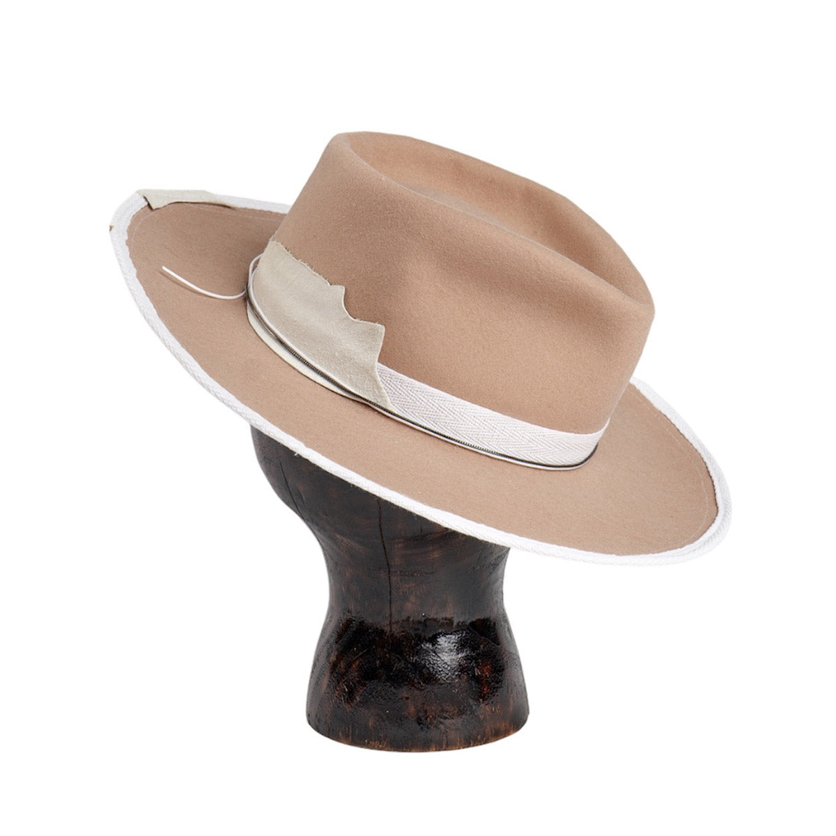 Romantic fedora hat LADY PEARL