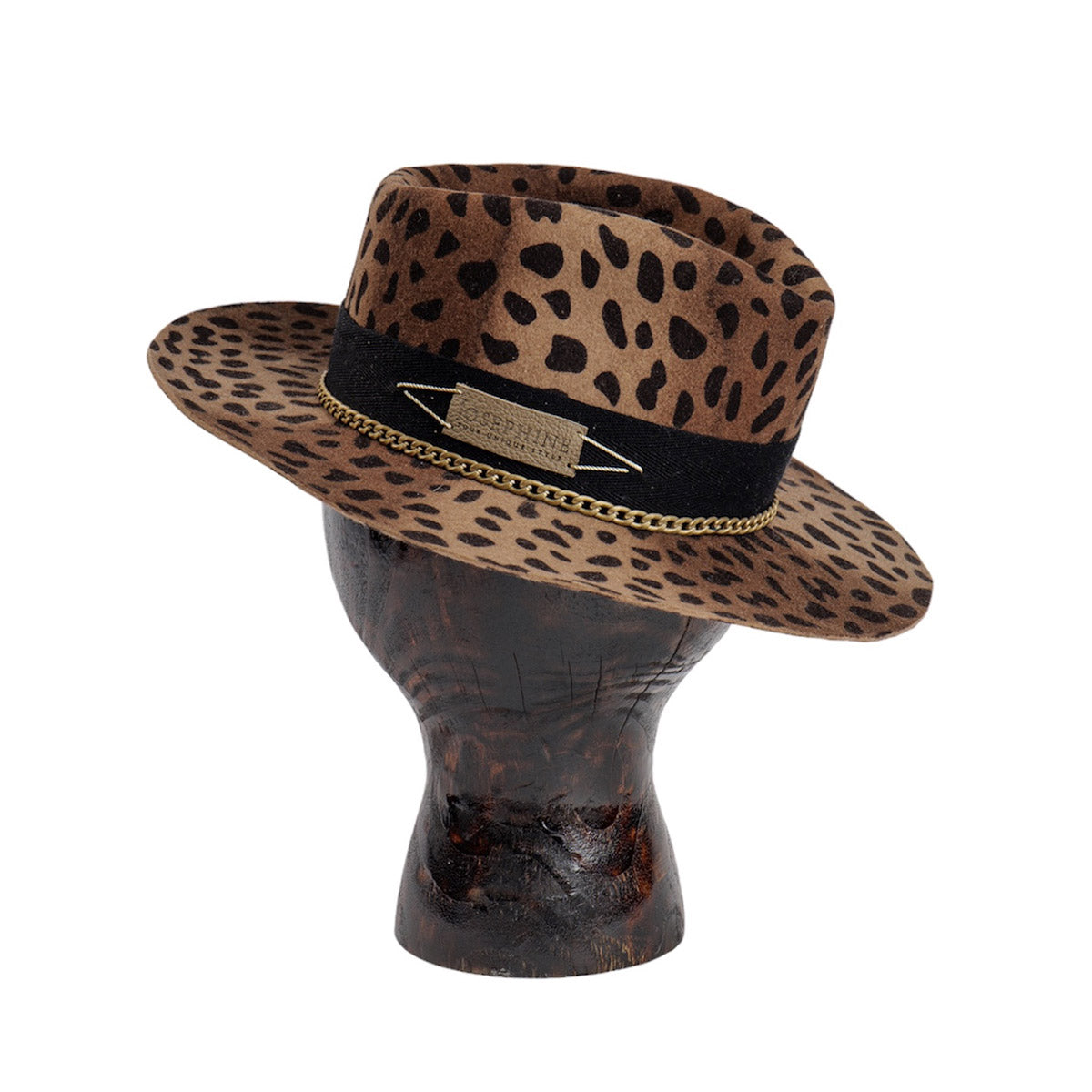 Classic leopard hat ART PIECE