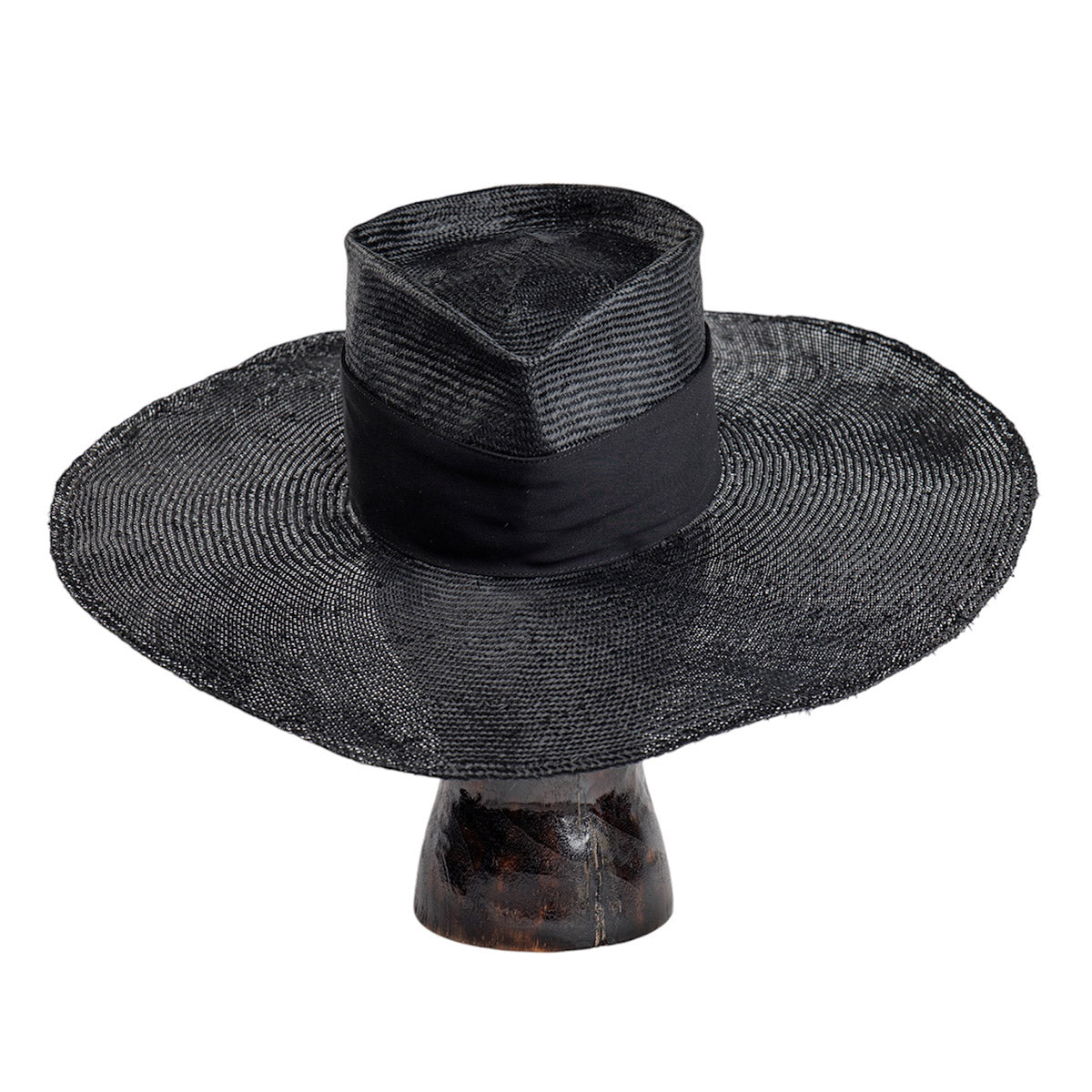 Wide-brimmed hat BLACK PEARL