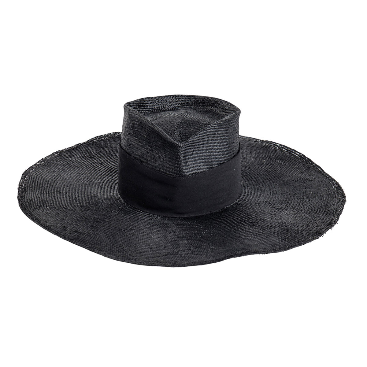 Wide-brimmed hat BLACK PEARL