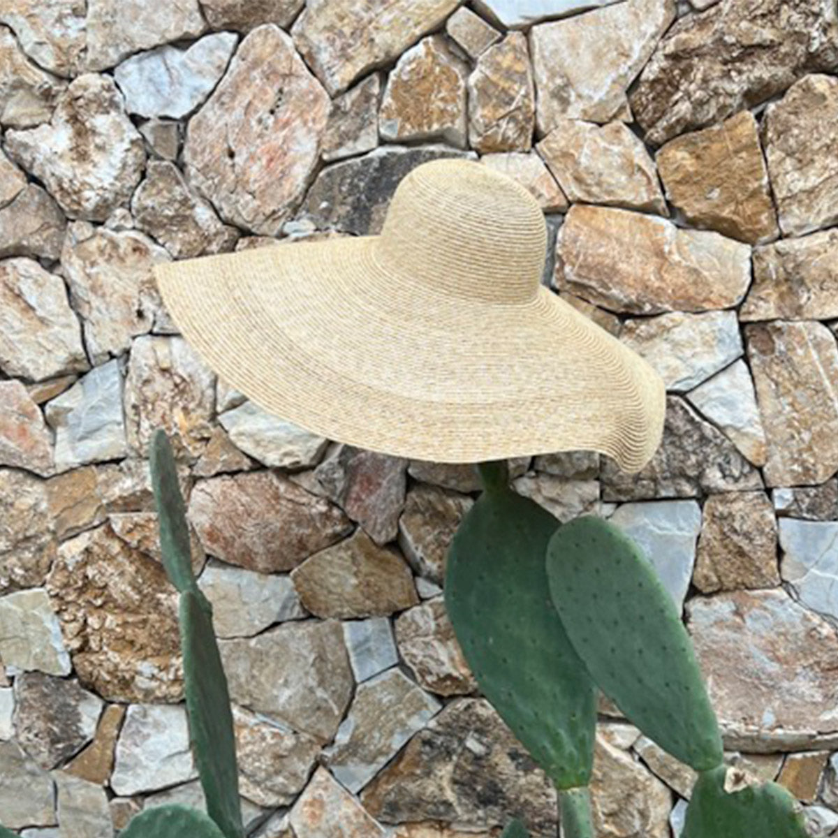 Wide-brimmed ONE METERS HAT
