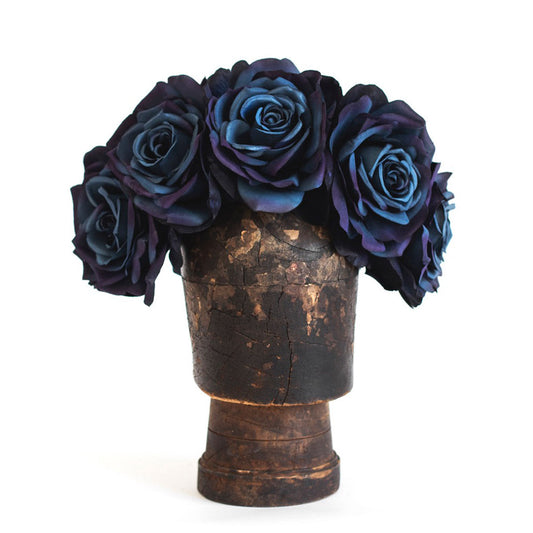 Тиара с тъмносини рози ROSES II