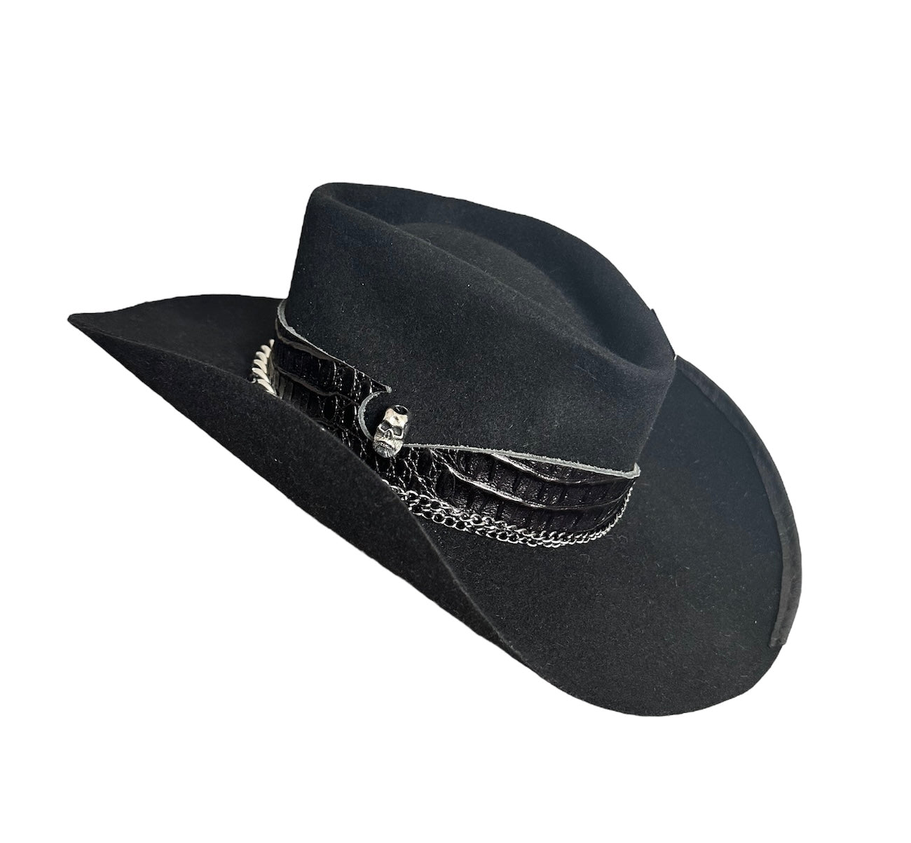 Cowboy hat "MASTER BLACK"