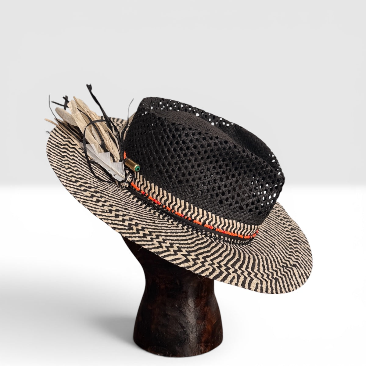 SALVADOR IN BLACK summer hat