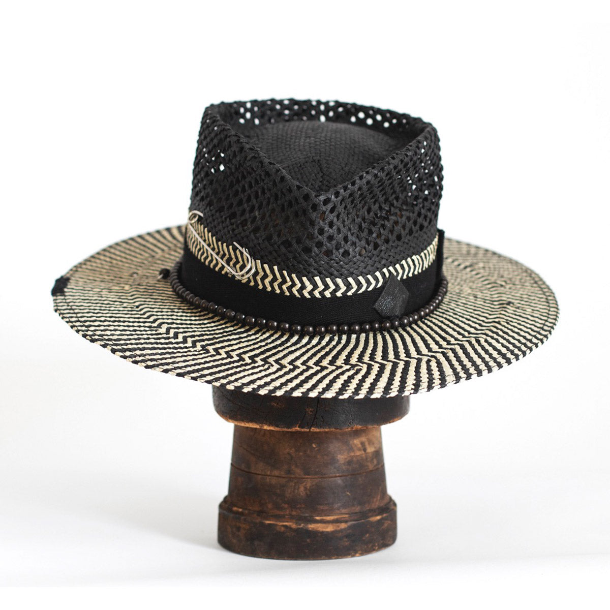 Summer hat SALVADOR IN BLACK