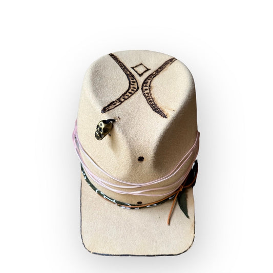 BURNING MAN 2 Rabbit Felt Hat