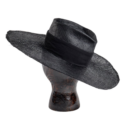 Wide-brimmed hat BLACK PEARL