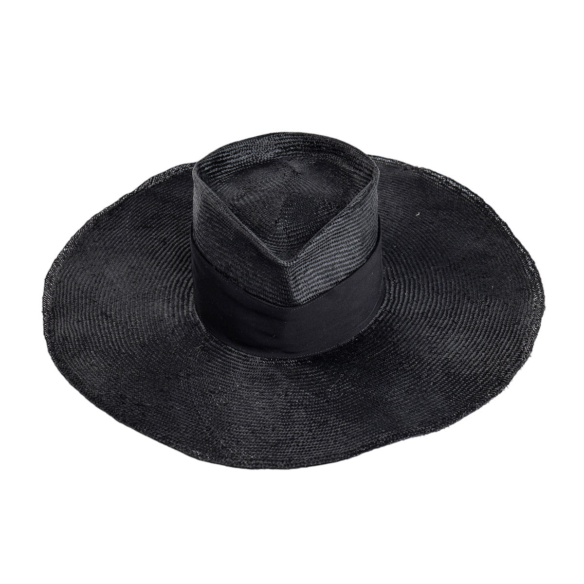 Wide-brimmed hat BLACK PEARL