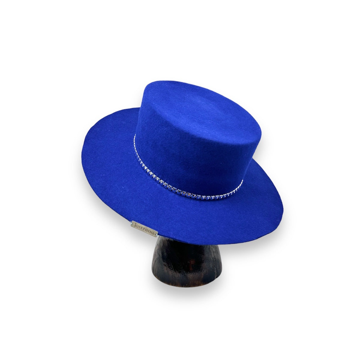Елегантна шапка МELANI в кралско синьо