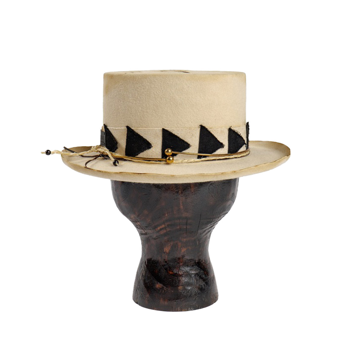 Classic hat with burnt effect BONNY BLADE