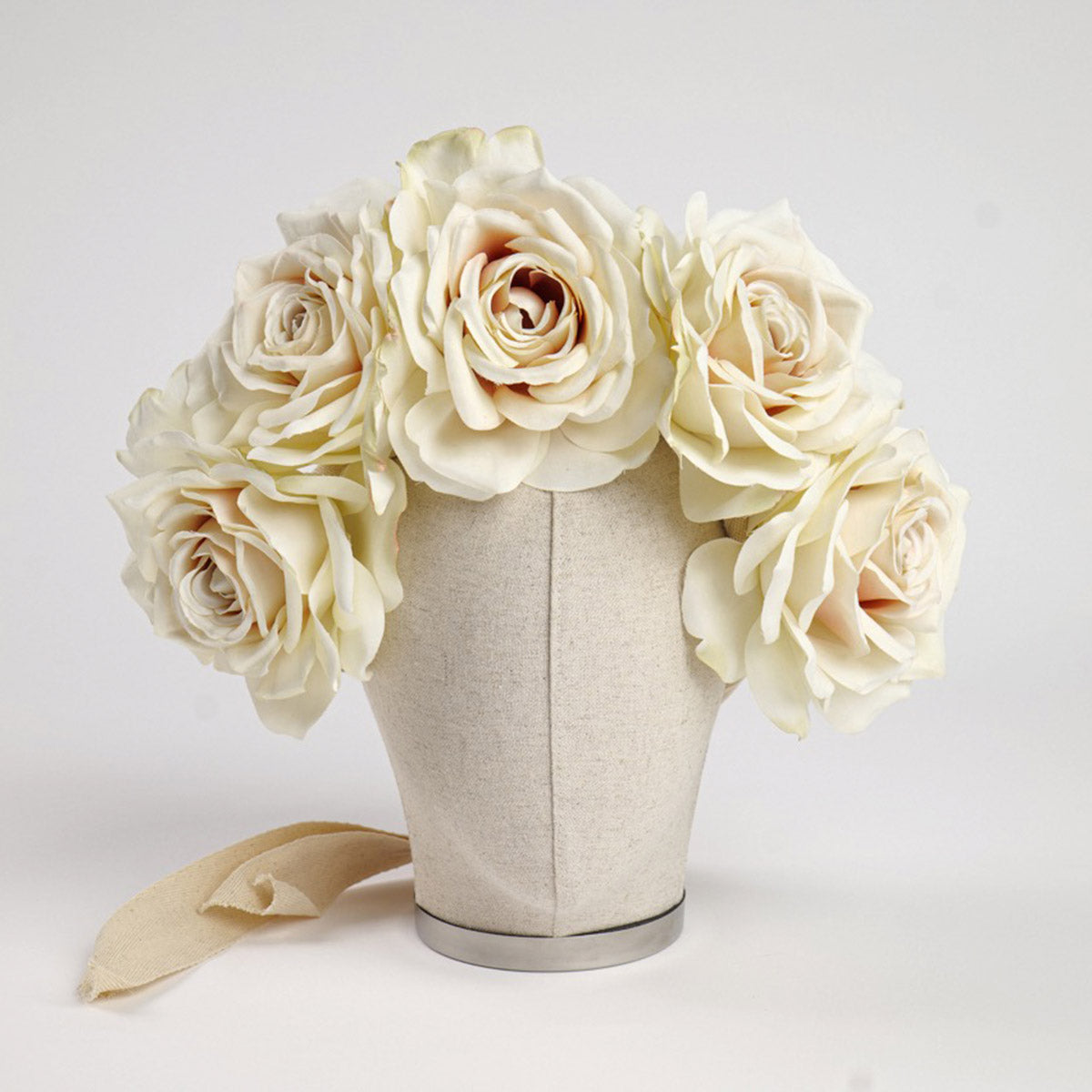 Тиара с бели рози ROSESS IV