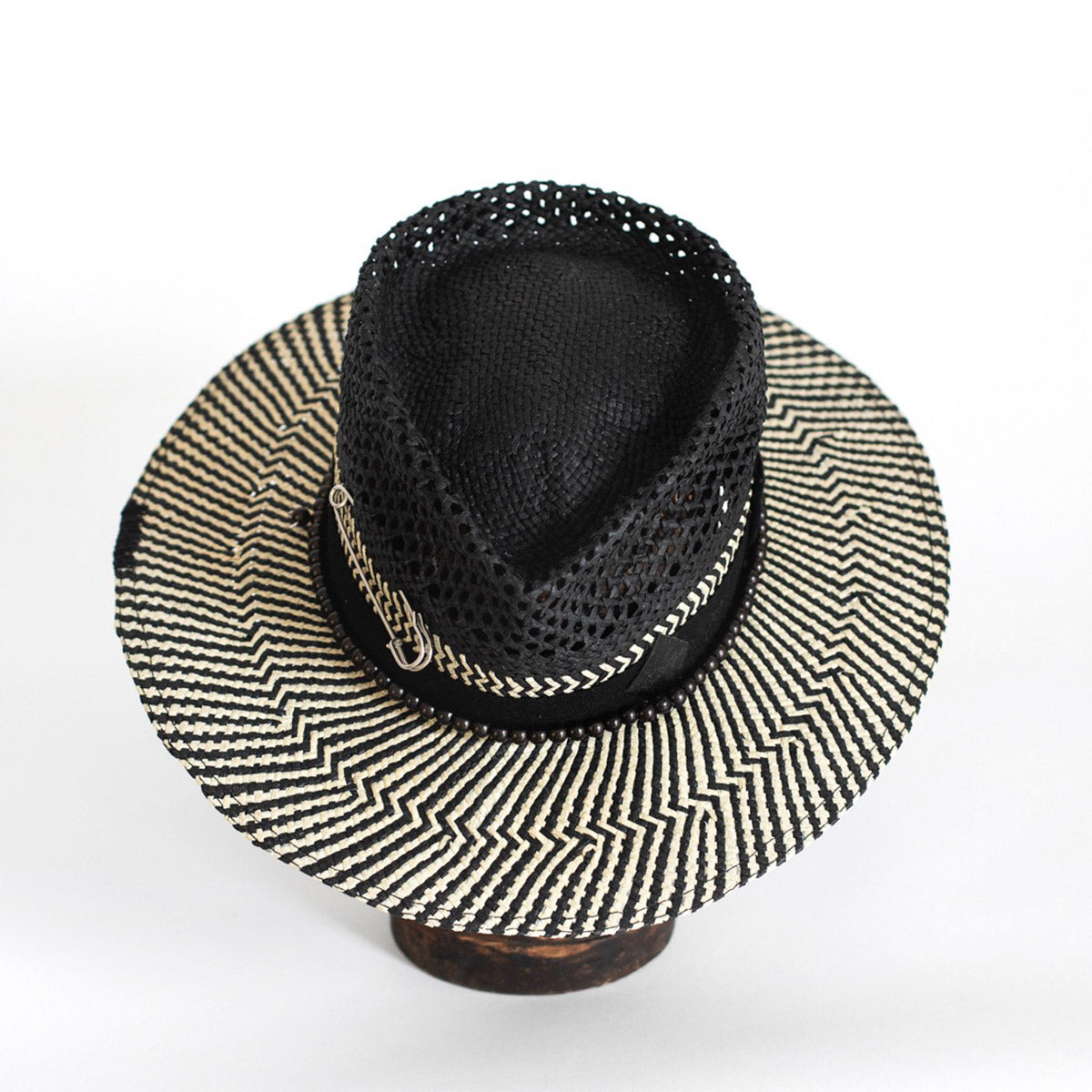 Summer hat SALVADOR IN BLACK