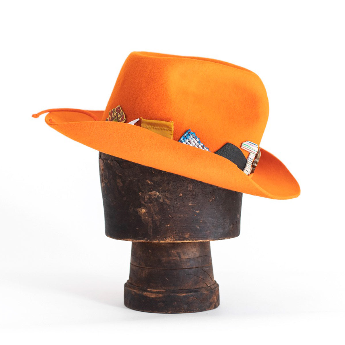 Orange hat WESTERN STYLE