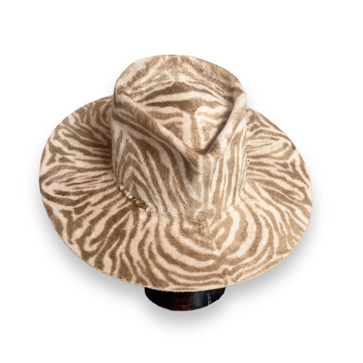 Шапка със зебров принт PURE ZEBRA